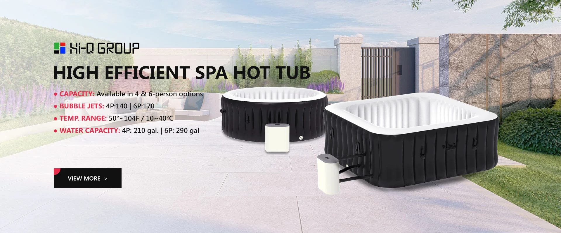 HIGH EFFICIENT SPA HOT TUB