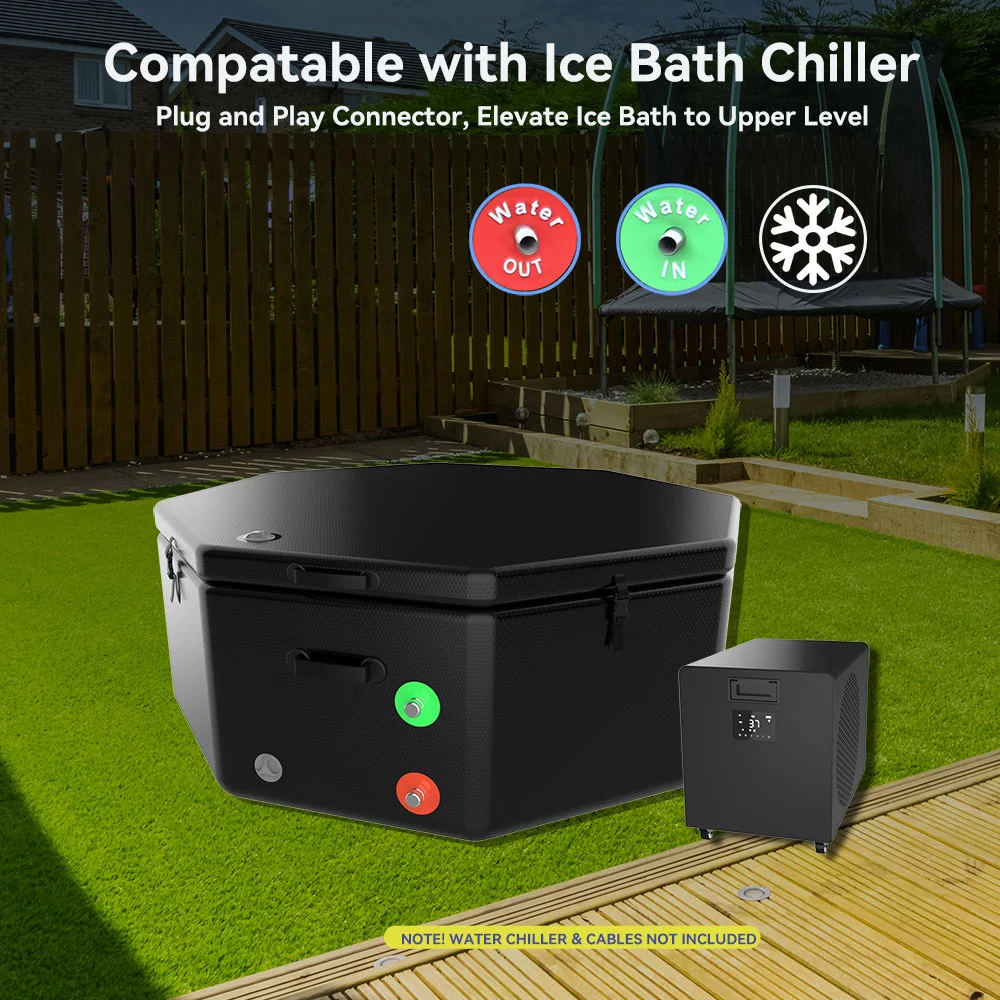 Octagon Cold Pod Ice Bath For Athletes