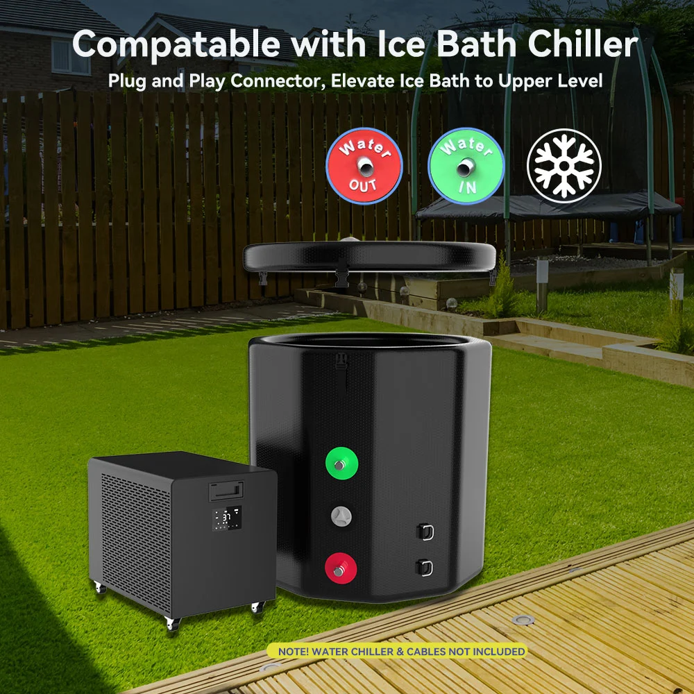 Inflatable Ice Plunge Tub For Cold Bath Recovery