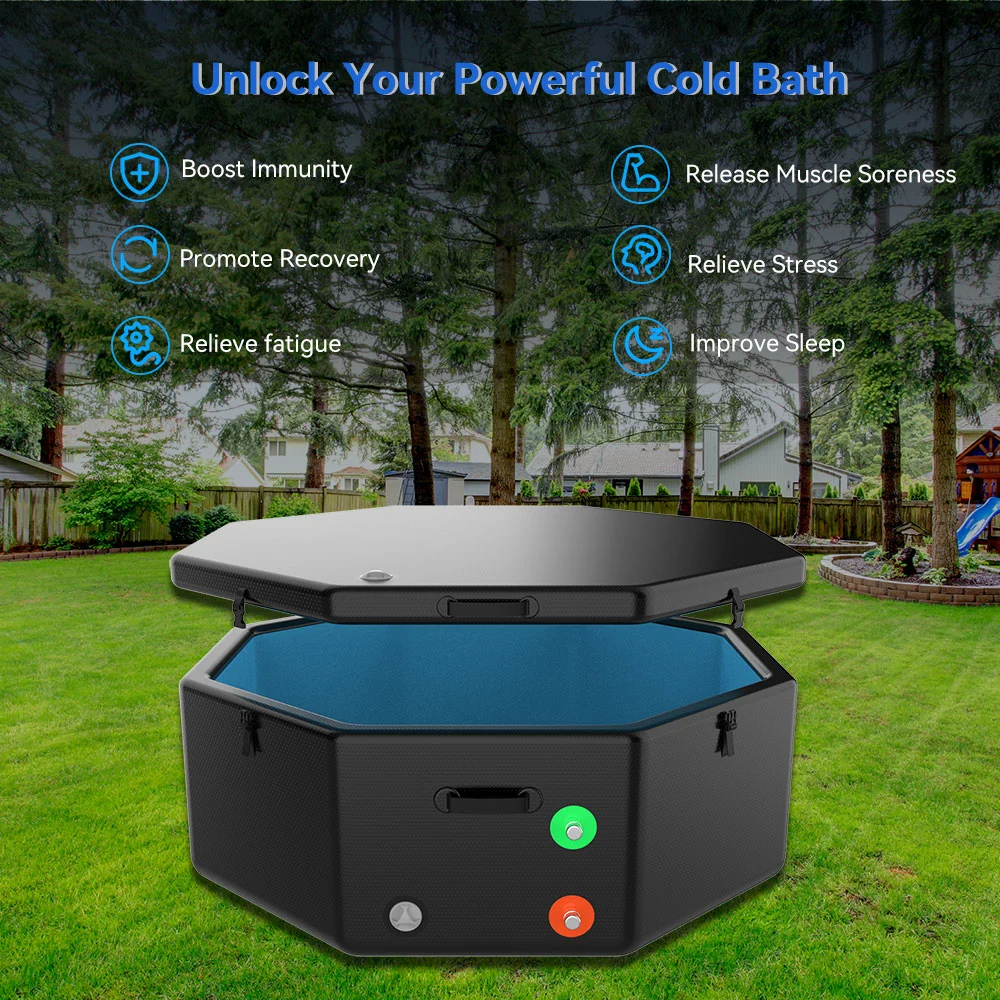 Octagon Cold Pod Ice Bath For Athletes